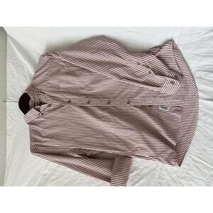 Women's Long Sleeve Eddie Bauer Button-Down Striped Shirt